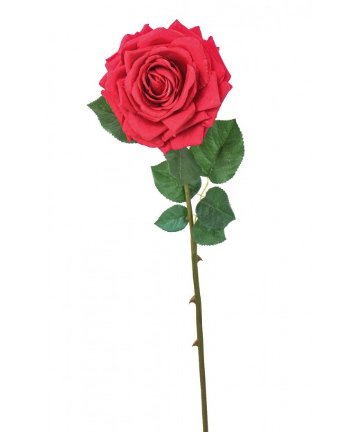 Rose artificielle baccara