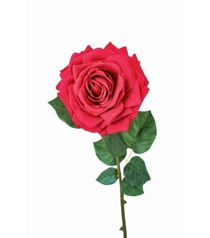 Rose artificielle baccara