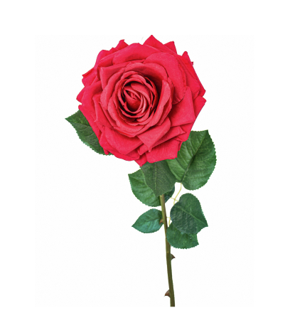 Rose artificielle baccara