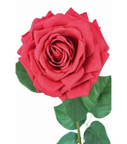Rose artificielle baccara