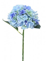 Fleur d'hortensia artificielle bleue