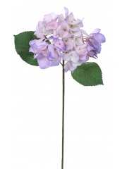 Hydrangée artificielle rose bleutée