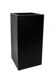 Pot carré haut en fibre