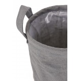 Cache-pot en toile de jute