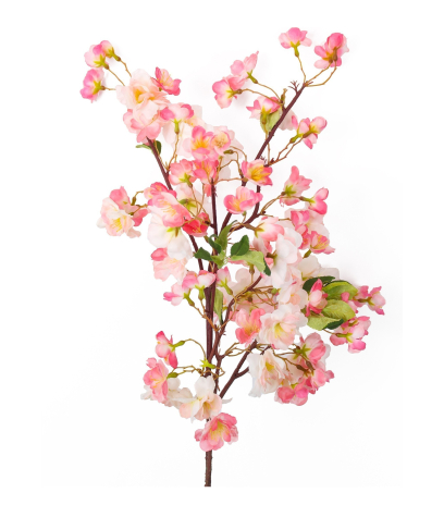 Rameau de cerisier artificiel rose
