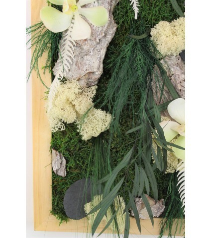 Tableau végétalisé haut Etretat