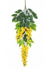 Tige de glycine artificielle jaune