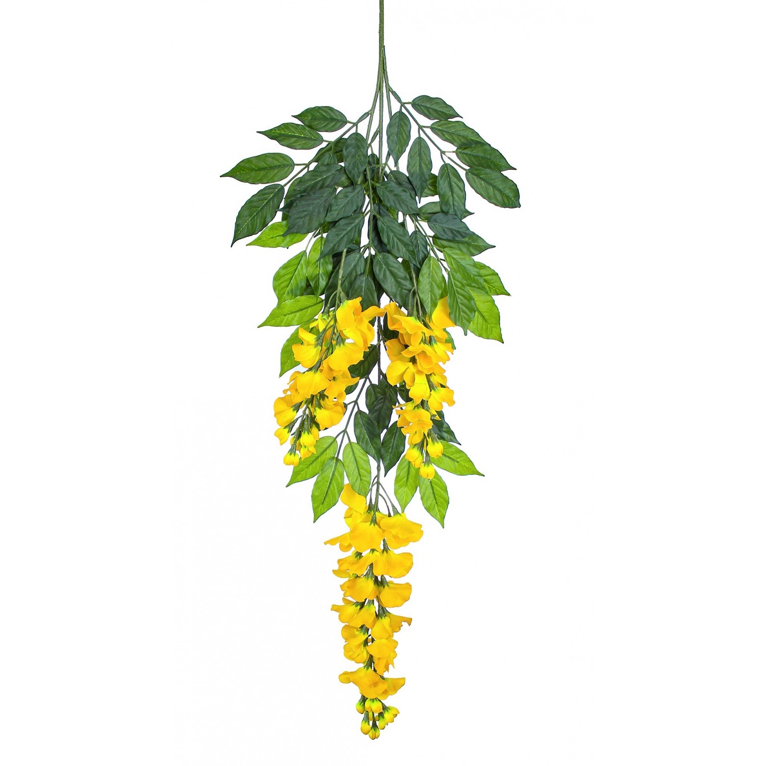 Tige de glycine artificielle jaune