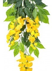 Tige de glycine artificielle jaune
