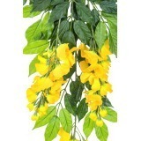 Tige de glycine artificielle jaune
