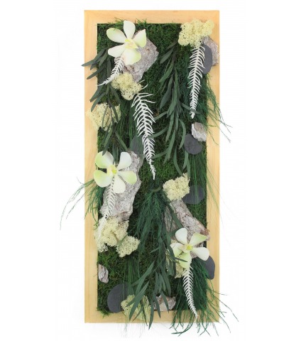 Tableau végétalisé haut Etretat