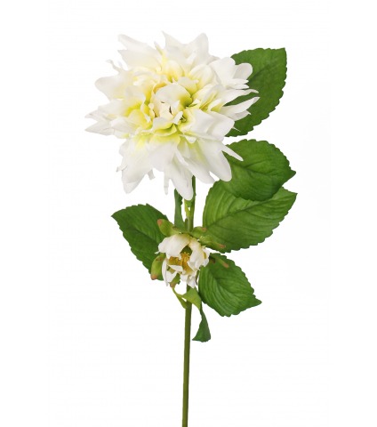 Dahlia blanc artificiel