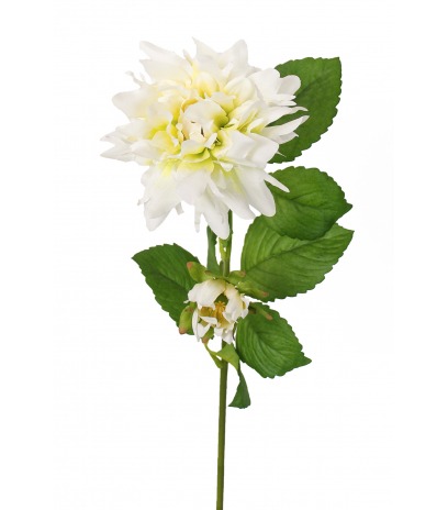 Dahlia blanc artificiel