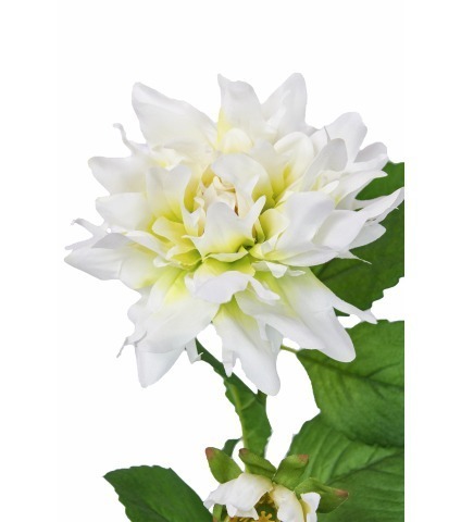 Dahlia blanc artificiel