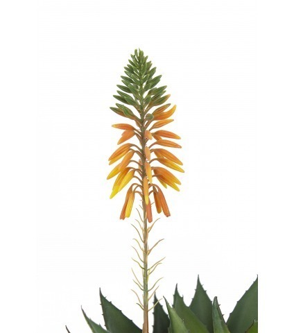 Agave fleuri artificiel