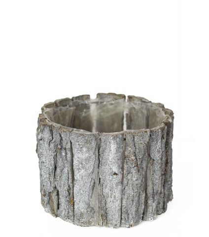 Cache-pot écorce bouleau