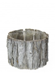 Cache-pot écorce bouleau
