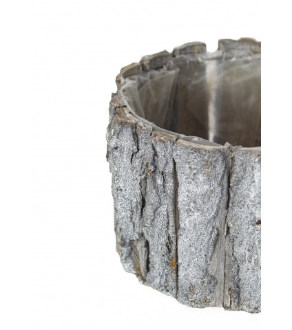 Cache-pot écorce bouleau