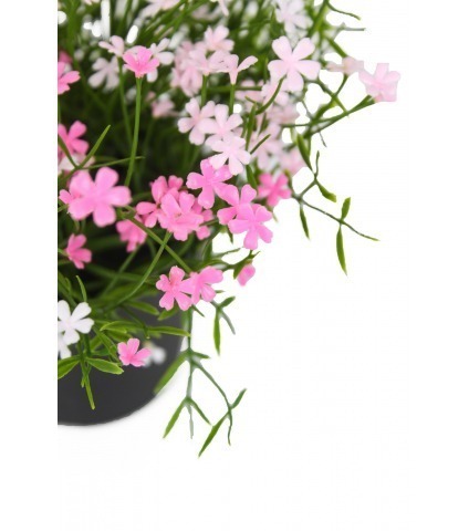 Petite marguerite artificielle rose