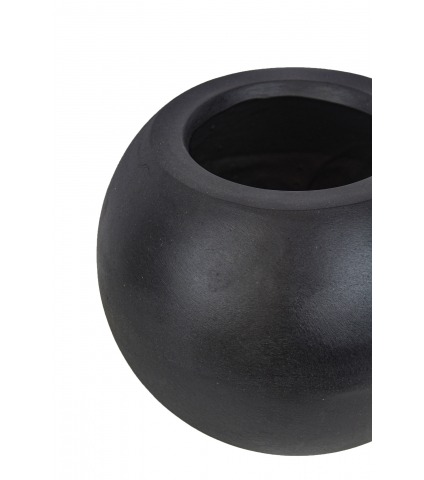 Pot boule noir