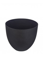 Pot en grès noir