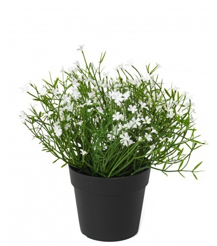 Petite marguerite artificielle blanche