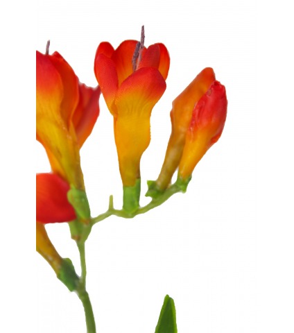 Freesia artificiel rouge