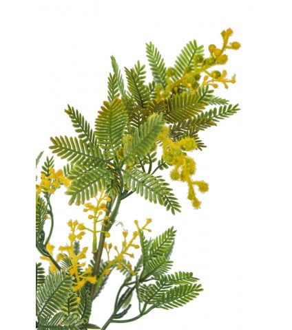 Branche de mimosa artificielle