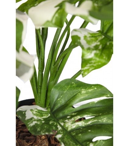 Monstera deliciosa variegata artificiel