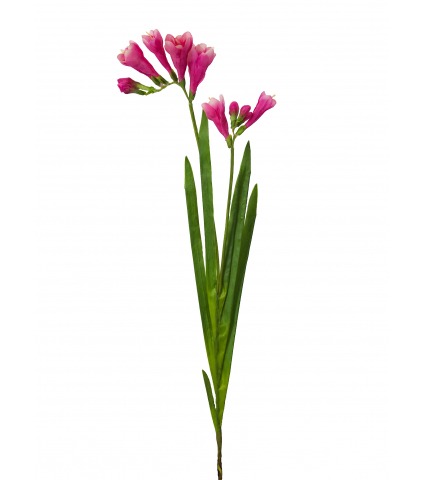 Freesia artificiel fuchsia