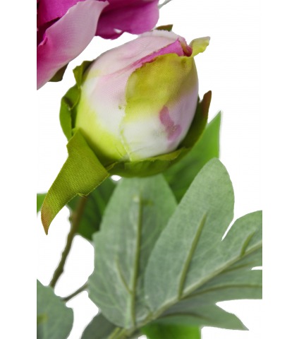 Pivoine artificielle fuchsia