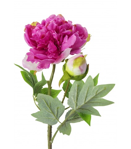 Pivoine artificielle fuchsia