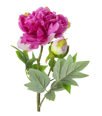 Pivoine artificielle fuchsia