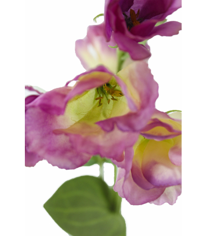 Tige de lisianthus artificiel violet
