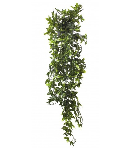 Lierre panaché artificiel en pot