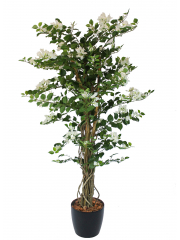 Bougainvillier artificiel blanc