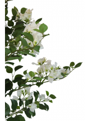 Bougainvillier artificiel blanc