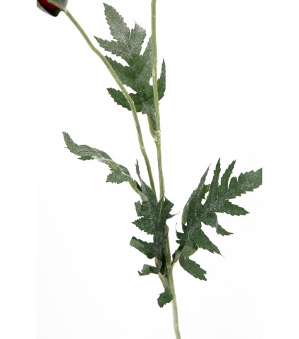 Coquelicot artificiel rouge