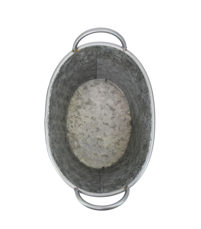 Jardinière zinc avec anses