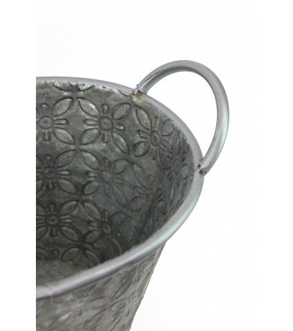 Jardinière zinc avec anses
