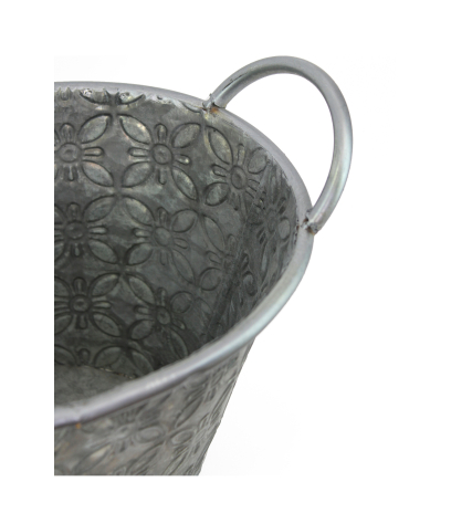 Jardinière zinc avec anses