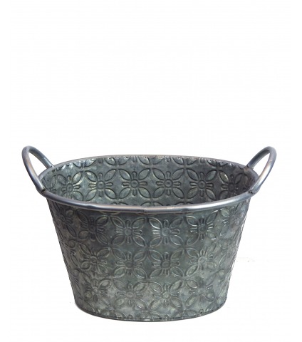Jardinière zinc avec anses