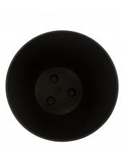 Pot conique noir Hoop