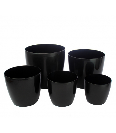 Pot plastique noir PRIMO