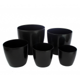 Pot plastique noir PRIMO