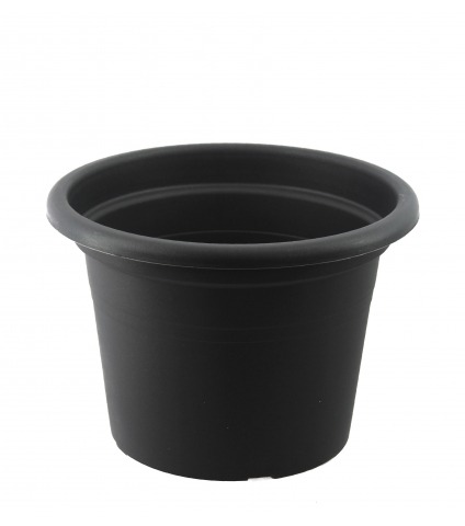 Pot rond noir KATLA