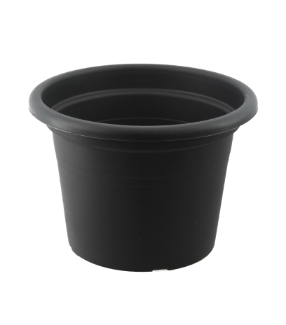 Pot rond noir KATLA