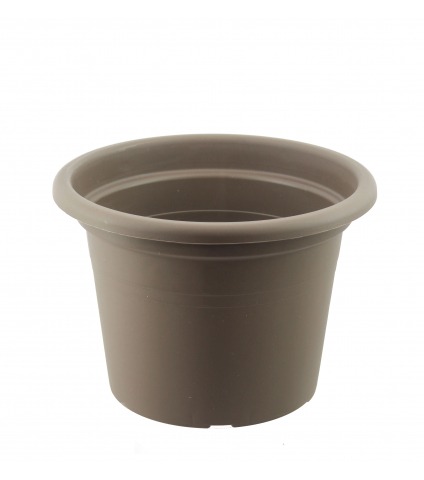 Pot rond taupe KATLA