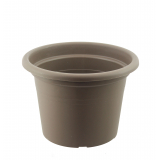 Pot rond taupe KATLA