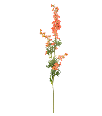 Tige de delphinium artificiel rose